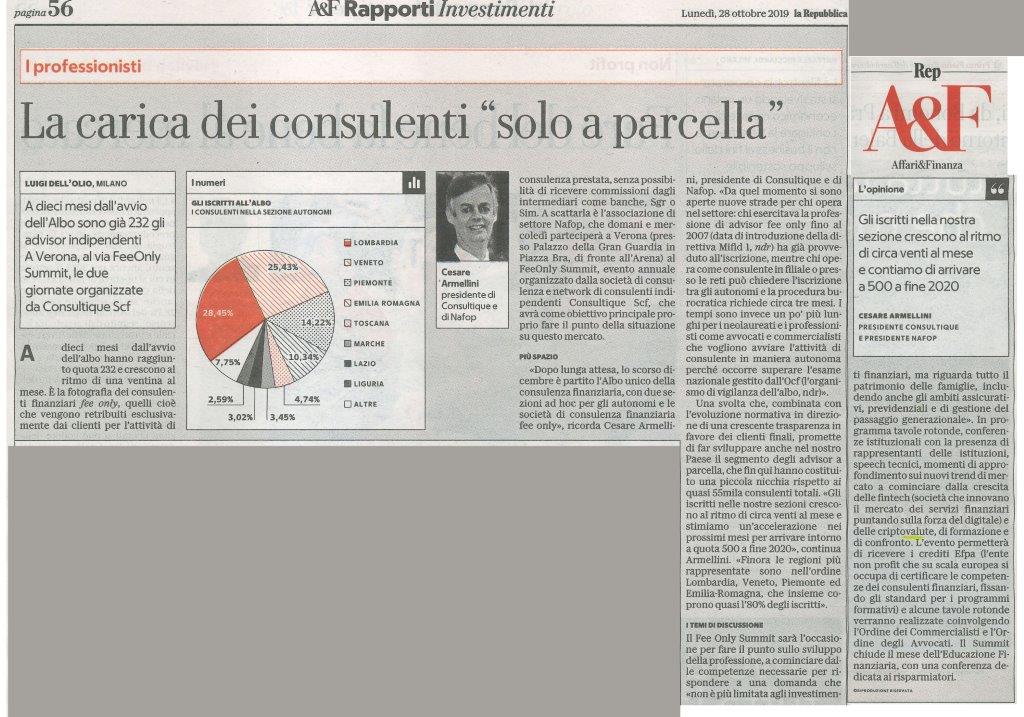 La carica dei consulenti