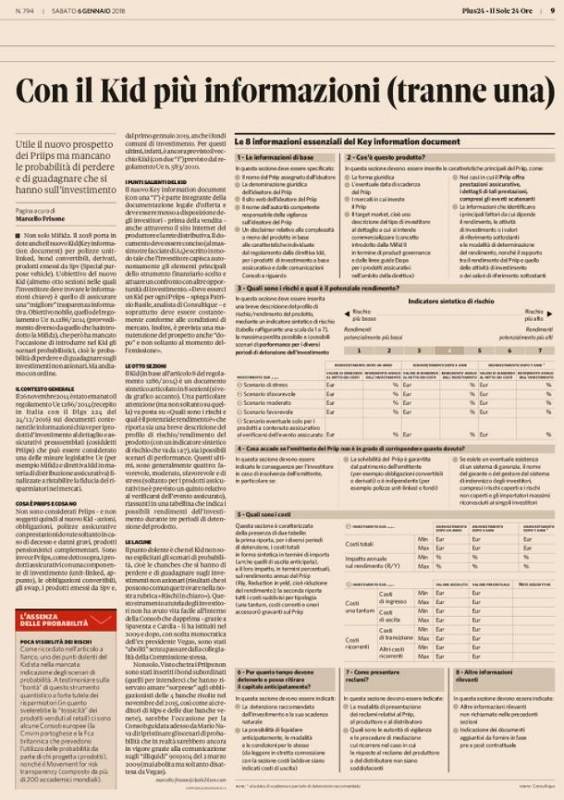 Con il Kid più informazioni (tranne una)