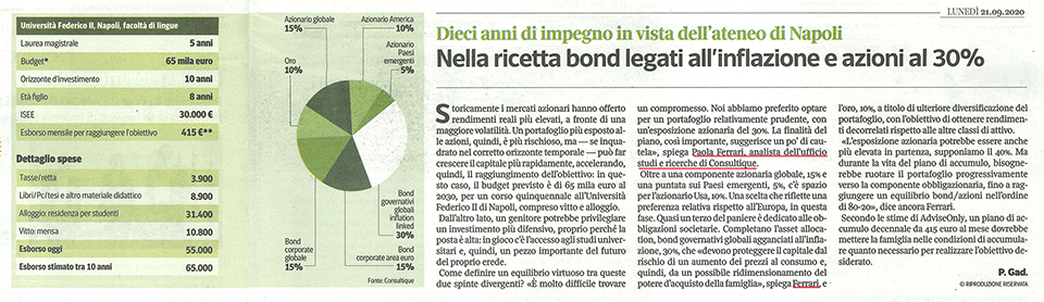 DIECI ANNI DI IMPEGNO IN VISTA DELL’ATENEO DI NAPOLI