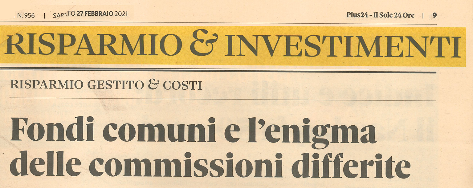 FONDI COMUNI E L’ENIGMA DELLE COMMISSIONI DIFFERITE