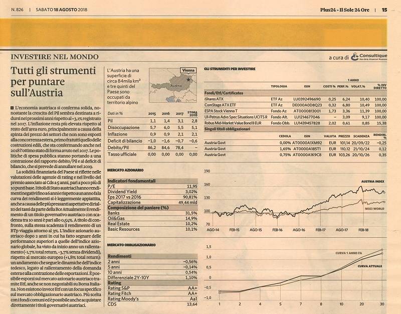 Tutti gli strumenti per puntare sull’Austria