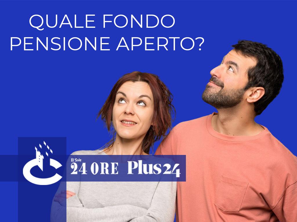 Plus 24 |  La coppia valuta il rilancio nella previdenza complementare