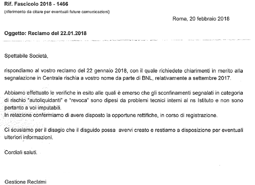 Come evitare errate segnalazioni in centrale rischi: guida pratica per imprenditori