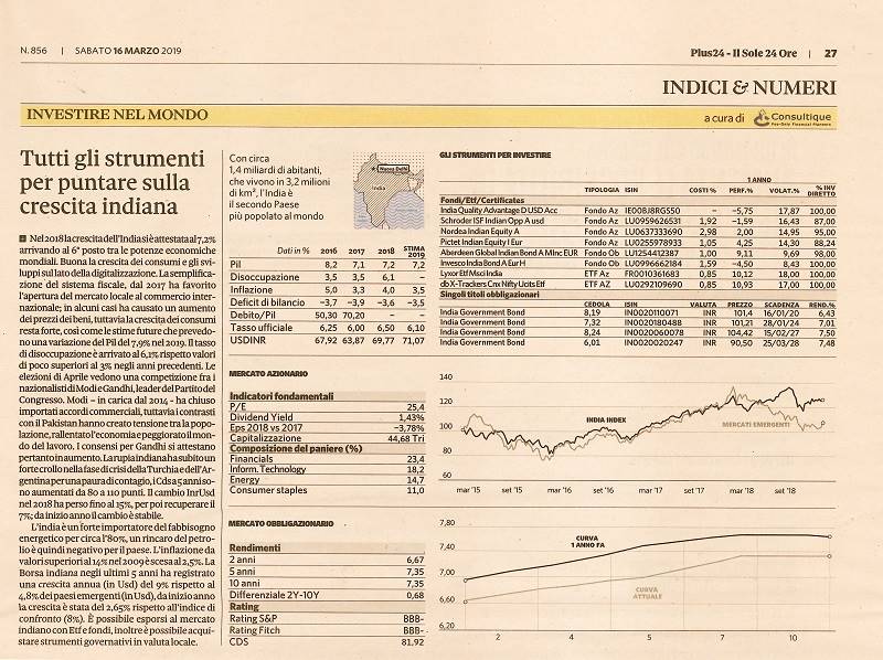 Tutti gli strumenti per puntare sulla crescita indiana