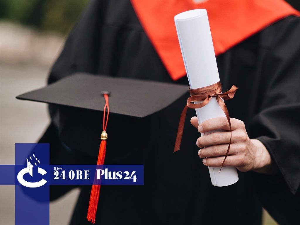 Plus 24 |  Riscatto laurea agevolato, una carta da giocare vicino alla pensione