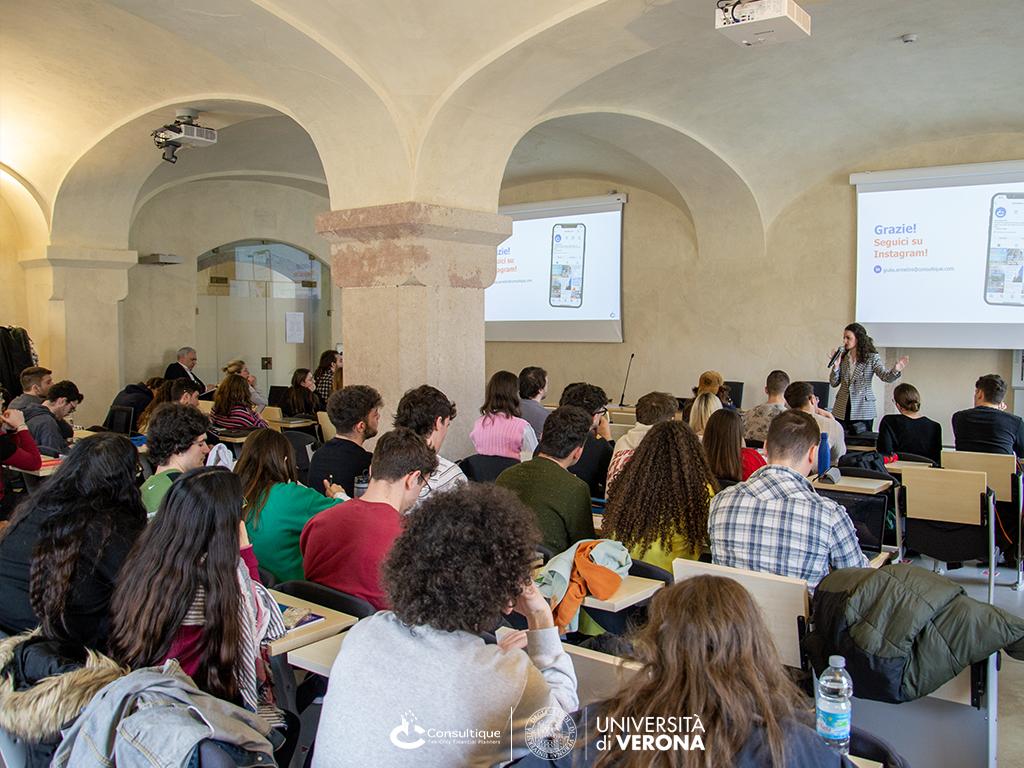 Incontro con gli studenti dell'Università di Verona: la consulenza finanziaria indipendente a lezione