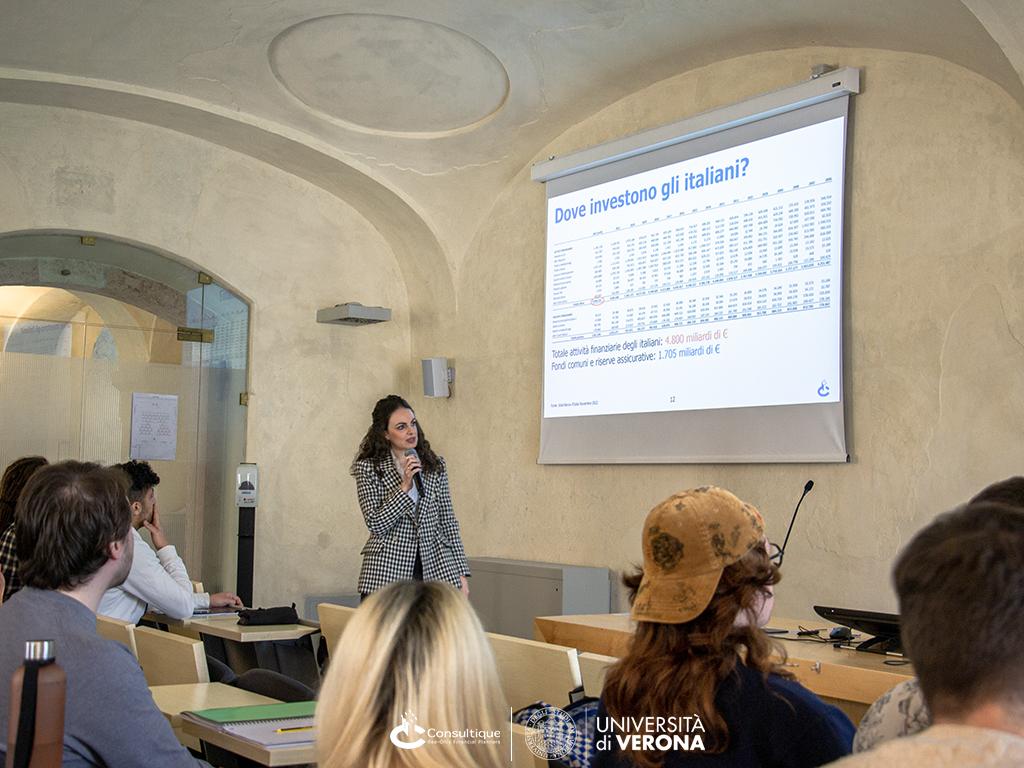 Incontro con gli studenti dell'Università di Verona: la consulenza finanziaria indipendente a lezione