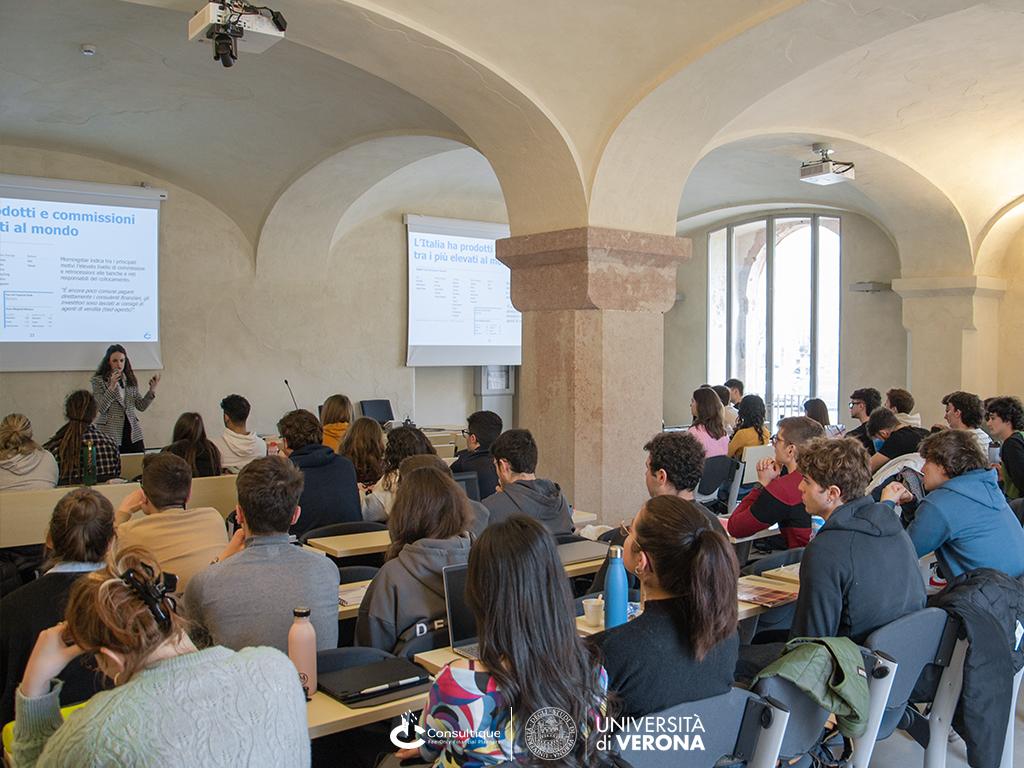 Incontro con gli studenti dell'Università di Verona: la consulenza finanziaria indipendente a lezione