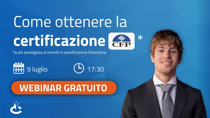 Webinar | Come ottenere la certificazione CFP®