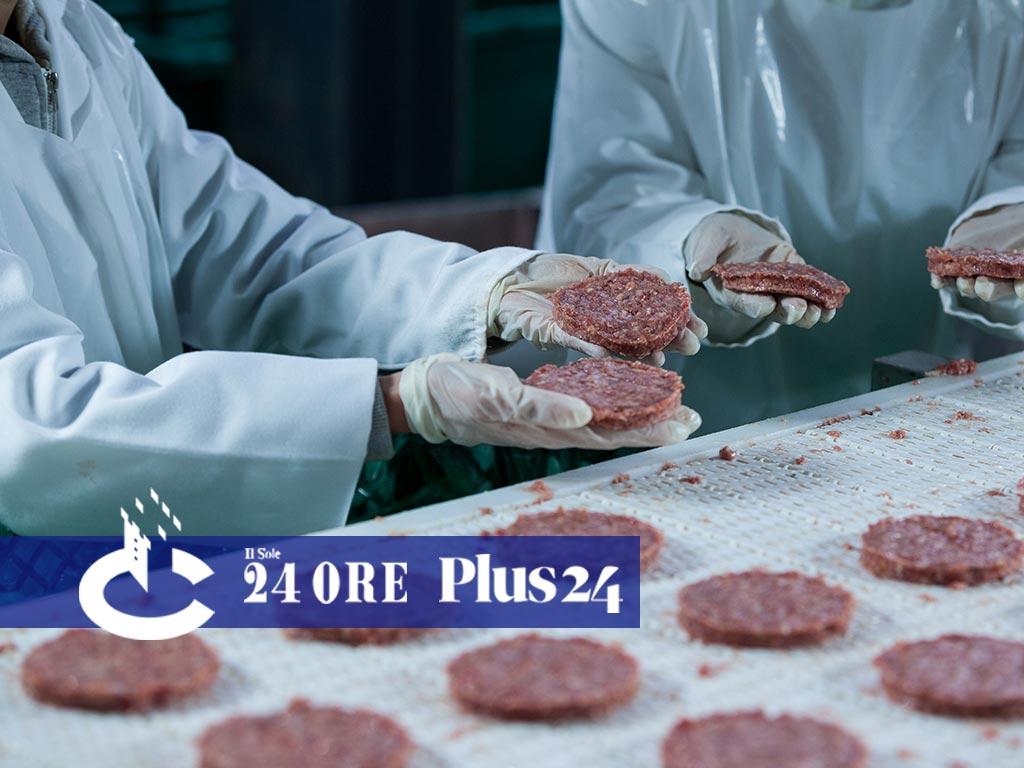 Plus24 | Il settore della carne sintetica è ancora molto volatile, più prudente puntare su tutto il food 