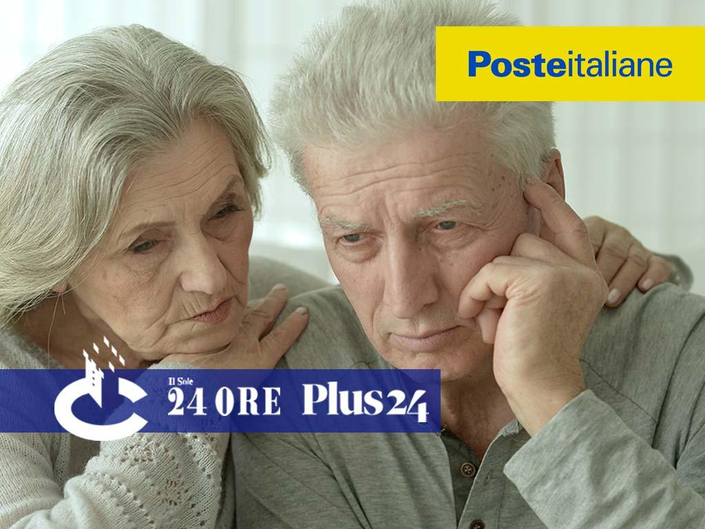 Plus24 | La coppia di ultra ottantenni e i consigli poco remunerativi delle Poste